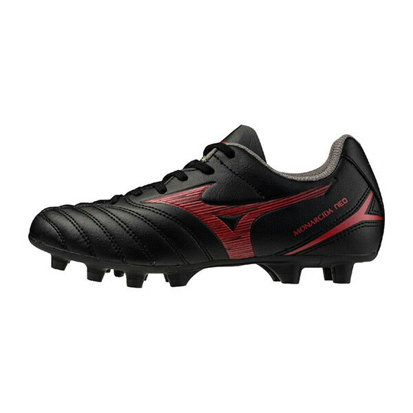 モナルシーダNEOIIISELECTJrミズノmizunoP1GB252500ブラックルビーレッドジュニアサッカースパイク