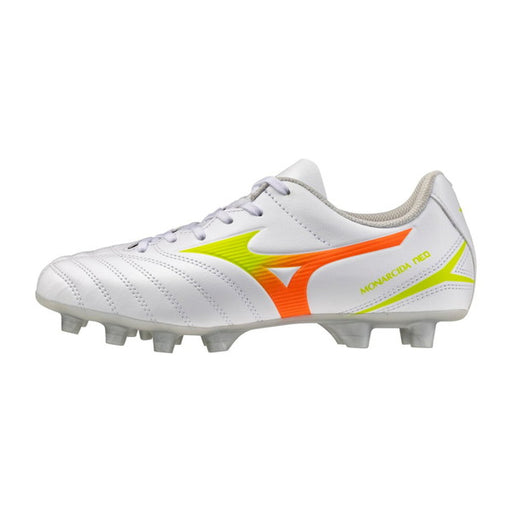 モナルシーダNEO3SELECTJrミズノmizunoP1GB262554ホワイトオレンジジュニアサッカースパイク