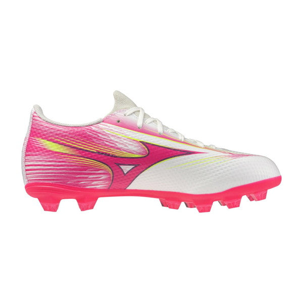 ミズノアルファ3セレクトJrミズノmizunoP1GB266564ホワイトピンクジュニアサッカースパイク