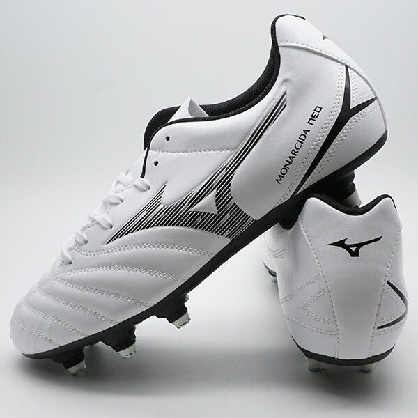 モナルシーダネオ3SELECTSIミズノmizunoP1GC242609ホワイト×ブラック取り替え式サッカースパイク