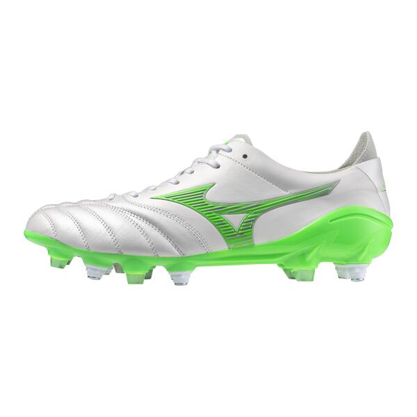 モレリアネオ4JAPANMIXミズノmizunoP1GC253037ホワイトグリーン取り替え式サッカースパイク