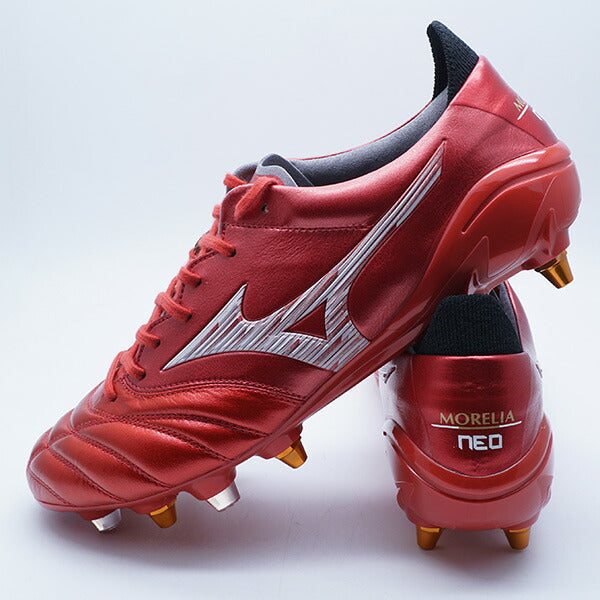 モレリアNEO4JAPANMIXミズノmizunoP1GC253060レッドサッカースパイク取替式