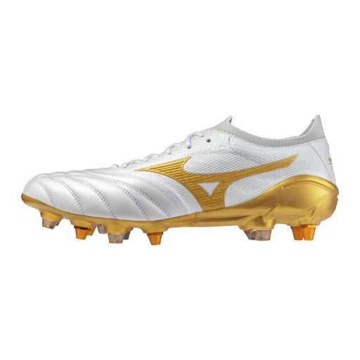 モレリアNEO4βJAPANMIXミズノmizunoP1GC264050ホワイト/ゴールドサッカースパイク取替式