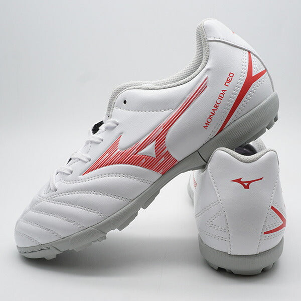 モナルシーダネオ3セレクトJrASミズノmizunoP1GE242560ホワイト×レッドジュニアサッカートレーニングシューズ