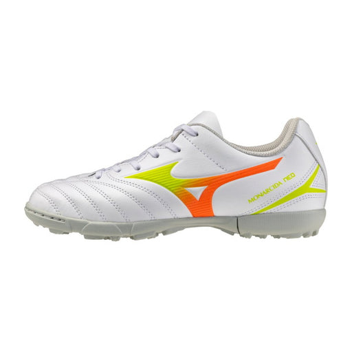 モナルシーダNEO3SELECTJrASミズノmizunoP1GE262554ホワイトオレンジジュニアサッカートレーニングシューズ