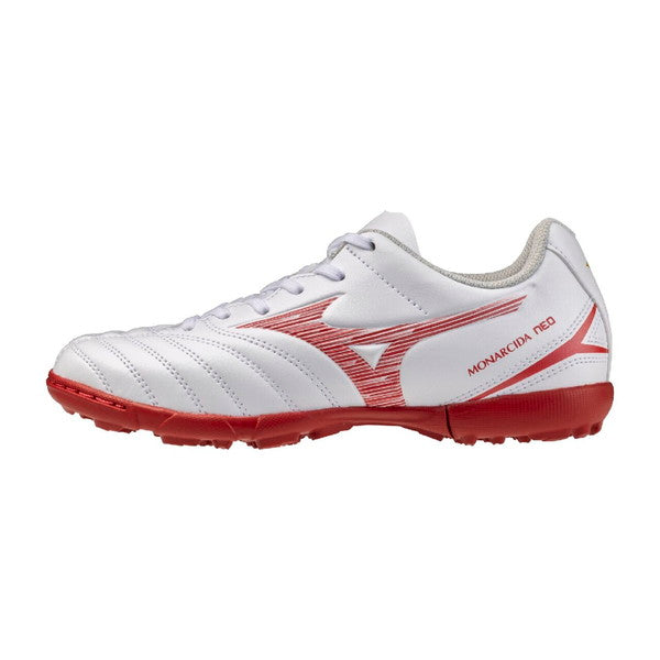 モナルシーダNEO3SELECTJrASミズノmizunoP1GE262560スーパーホワイトパールルビーレッドジュニアサッカートレーニングシューズ