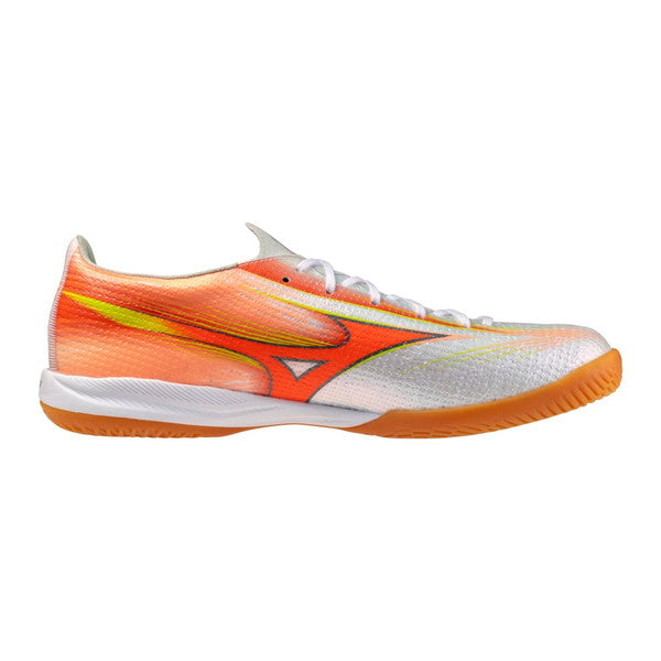 ミズノαIIIELITEINミズノmizunoP1GF266254ホワイトオレンジフットサルシューズインドア室内用