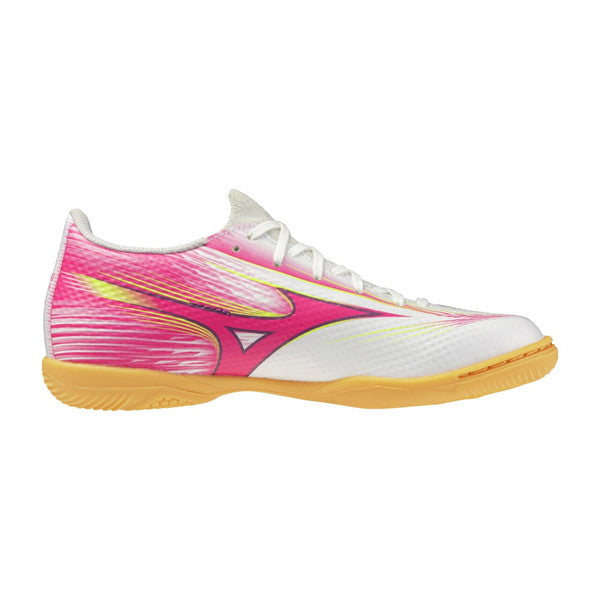 ミズノアルファ3セレクトJrINミズノmizunoP1GG266564ホワイトピンクジュニアフットサルシューズインドア室内用