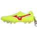 ミズノmizunoモレリアIIキーチェーンP1GZ247045サッカースパイク型キーホルダーイエロー