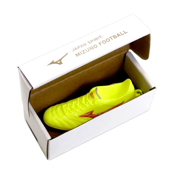 ミズノmizunoモレリアネオIVキーチェーンP1GZ248045サッカースパイク型キーホルダーイエロー