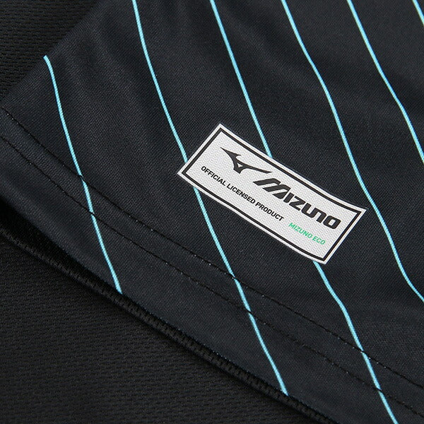 ラツィオLAZ2024-25レプリカ3rdユニフォームP2GABX09-09サッカーブラック半袖ミズノmizuno
