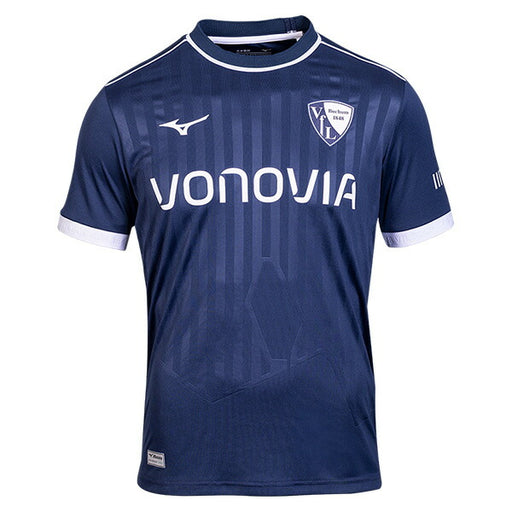 【ショップ限定エントリーでさらに+9倍】ボーフムBOCHUM2025-26レプリカホームユニフォームP2GACX0114サッカーネイビー半袖ミズノmizuno