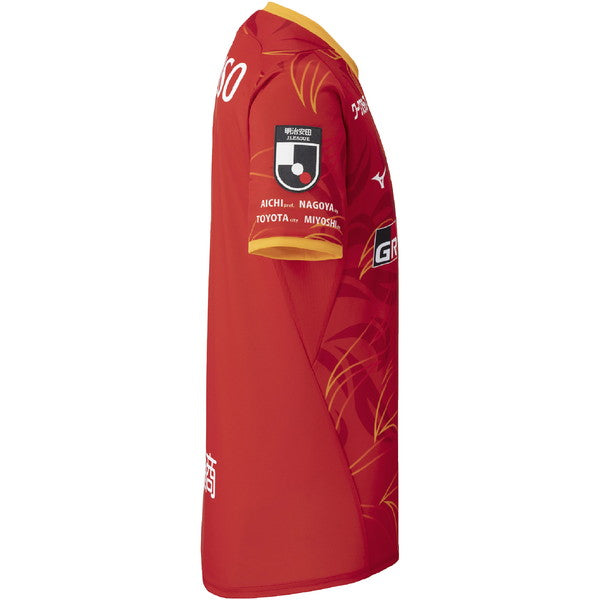 名古屋グランパス2025オーセンティックホームユニフォームP2JACY2001サッカー半袖ミズノmizuno