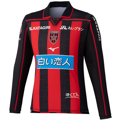 【予約販売】北海道コンサドーレ札幌2026-271st長袖オーセンティックゲームシャツユニフォームP2JADY6011サッカーJリーグJ2