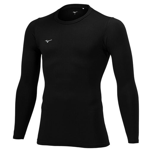 【ネコポス送料無料】ミズノmizuno裏起毛インナーシャツP2MAB550サッカーフットサル長袖アンダーシャツ防寒メンズ