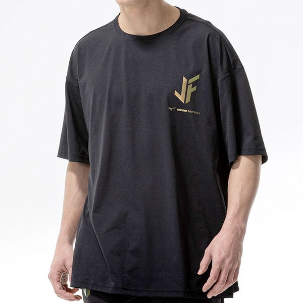 ミズノmizunoJFストレッチソフトドライTシャツP2MADJ01サッカーフットサルフェリックス半袖プラクティスシャツ