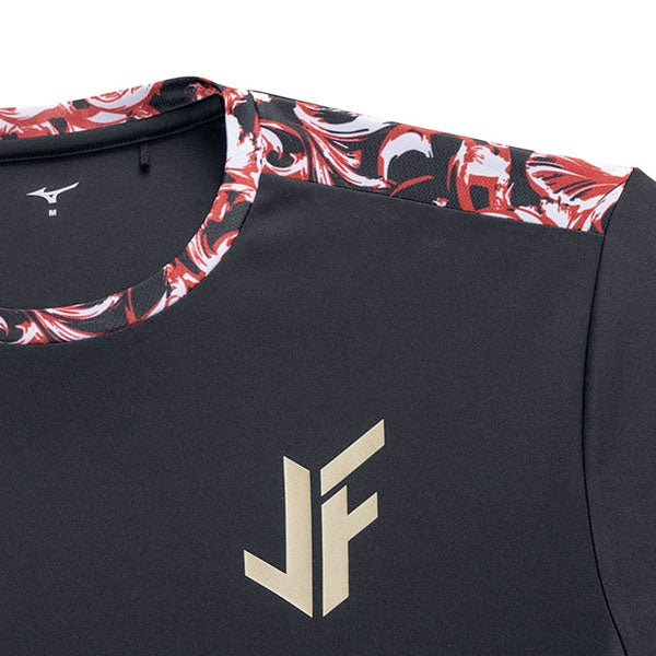 ミズノmizunoJFトレーニングシャツP2MADJ10サッカーフットサルフェリックス半袖プラシャツメンズ
