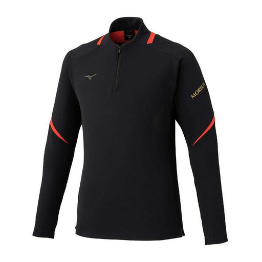 ミズノmizunoモレリアトレーニングトップP2MCC005サッカーフットサルハーフジップ練習着メンズ