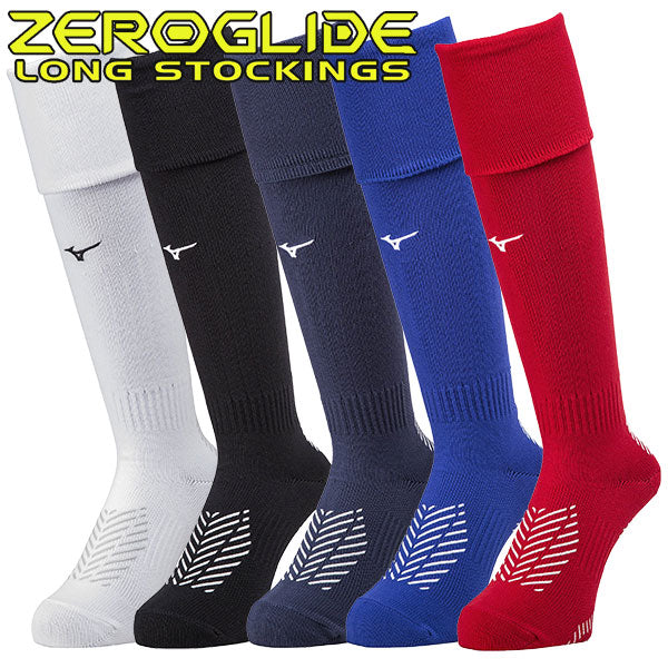 【ネコポス送料無料】ミズノMIZUNOゼログライドロングストッキンググリップソックスP2MX2501サッカーフットサルストッキング21-23cm23-25cm25-27cm
