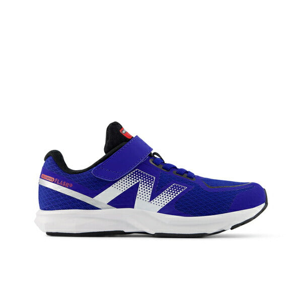 ニューバランスnewbalanceFlashv7BungeeLace面ファスナーバンジーレースジュニアランニングシューズラントレ通学キッズ子供PFLSJ-8CJ