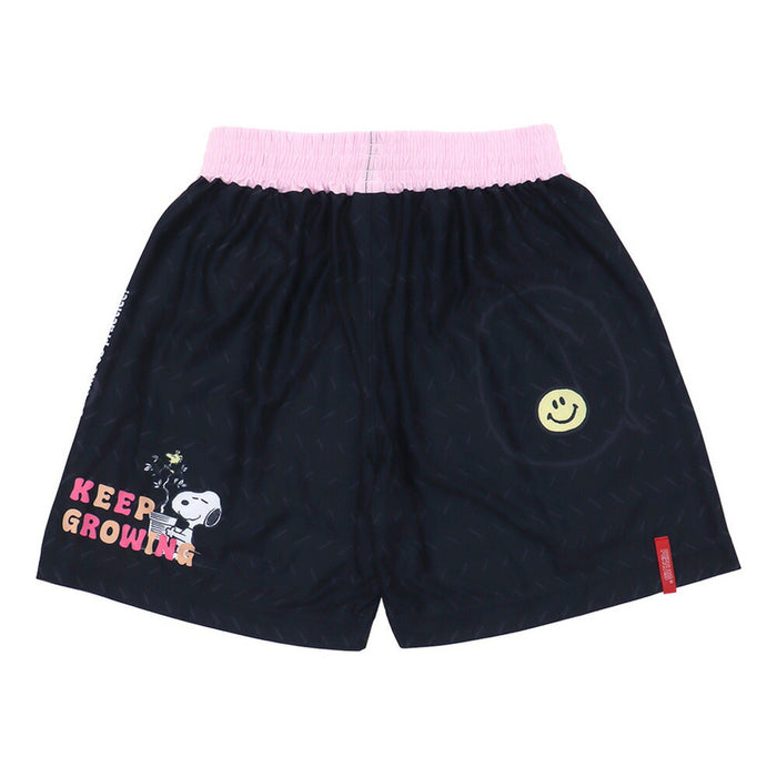 【ショップ限定エントリーでさらに+9倍】PEANUTSピーナッツバスケットボール昇華バギーパンツポケット付ハーフパンツショートパンツPNUP-8711