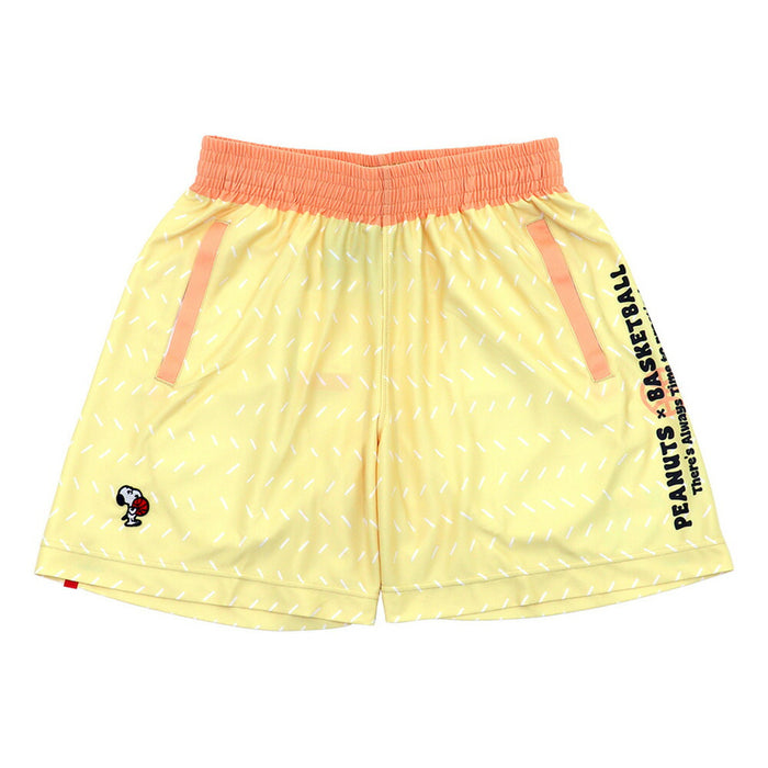 【ショップ限定エントリーでさらに+9倍】PEANUTSピーナッツバスケットボール昇華バギーパンツポケット付ハーフパンツショートパンツPNUP-8711