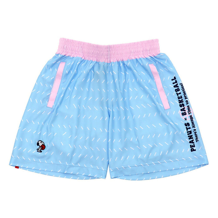 【ショップ限定エントリーでさらに+9倍】PEANUTSピーナッツバスケットボール昇華バギーパンツポケット付ハーフパンツショートパンツPNUP-8711