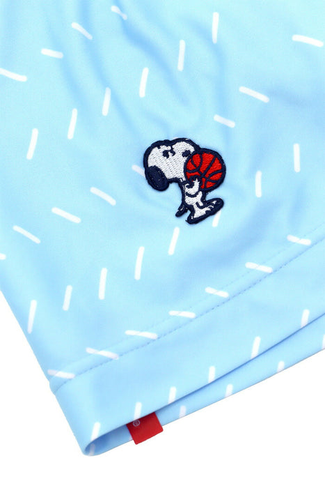 【ショップ限定エントリーでさらに+9倍】PEANUTSピーナッツバスケットボール昇華バギーパンツポケット付ハーフパンツショートパンツPNUP-8711
