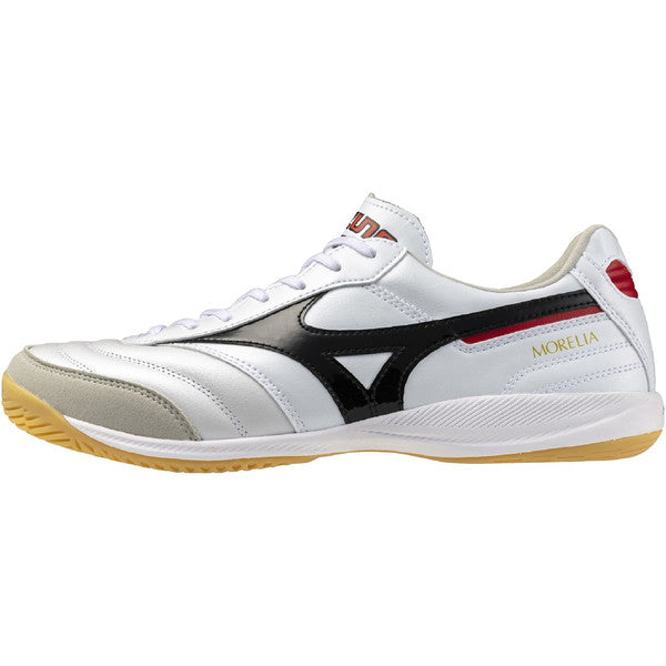 モレリアサラELITEINミズノmizunoQ1GA251209ホワイトフットサルシューズインドア室内用
