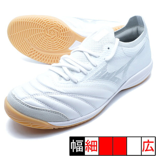 モレリアネオサラベータJPINミズノmizunoQ1GA254009ホワイトフットサルシューズインドア室内用
