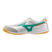 モレリアSALAPROINミズノmizunoQ1GA261335ホワイトグリーンフットサルシューズインドア室内用