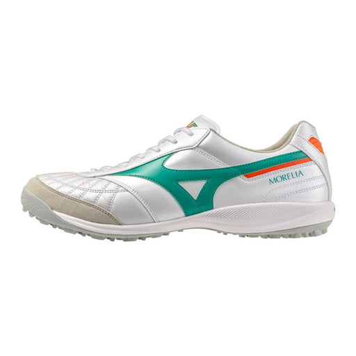 モレリアSALAJAPANTFミズノmizunoQ1GB260235ホワイトグリーンフットサルシューズ屋外人工芝