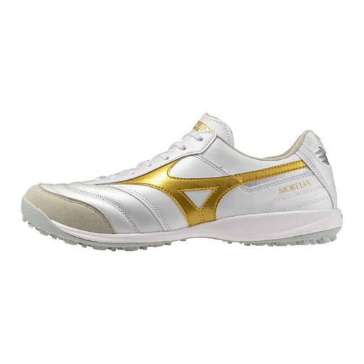 モレリアサラELITETFミズノmizunoQ1GB261250ホワイト/ゴールドサッカートレーニングシューズ