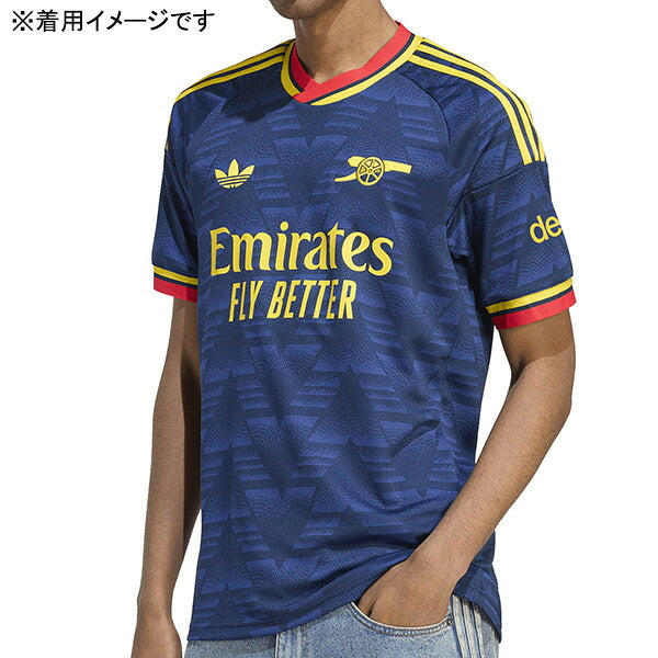 アーセナルARS2026-27レプリカアウェイユニフォーム半袖QB639-JZ3160サッカーネイビーアディダスadidas