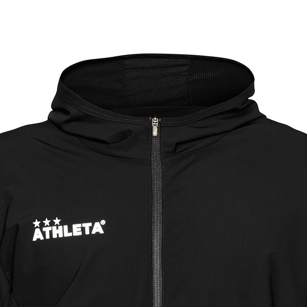 アスレタATHLETAクールストレッチシェルJK26sREI-1201サッカーフットサルトレーニングジャケットフード伸縮性メンズ