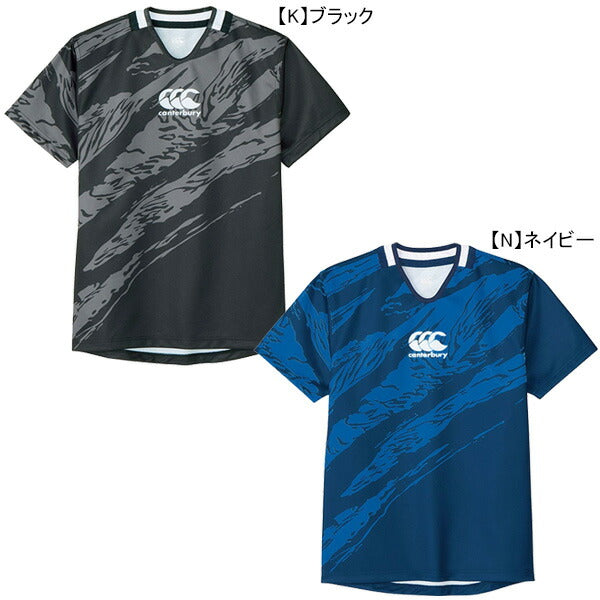 カンタベリーcanterburyショートスリーブプラクティスジャージーRGM32602ラグビープラシャツ半袖メンズ