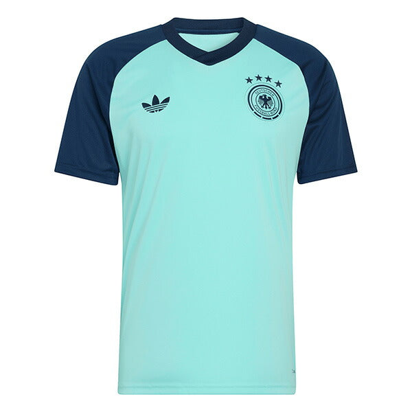 ドイツ代表GER2026アウェイプレマッチジャージRW223-JZ4578サッカー半袖ブルーアディダスadidas