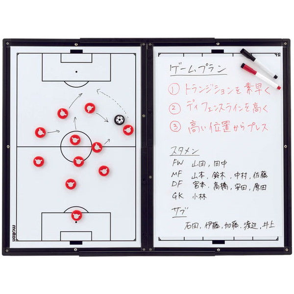 【ショップ限定エントリーでさらに+9倍】モルテンmoltenサッカー大型作戦盤SF0100サッカー80×60cmマグネットステッカーマーカーペンマグネットシート収納ケース付属スタンド別売り