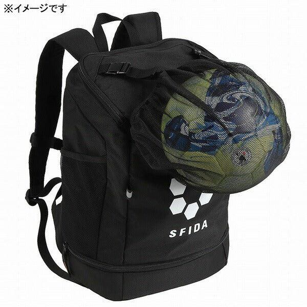 スフィーダSFIDAジュニアフットボールバックパックJRSH25B12JRサッカーフットサルリュックサックシューズボール収納可練習子供用