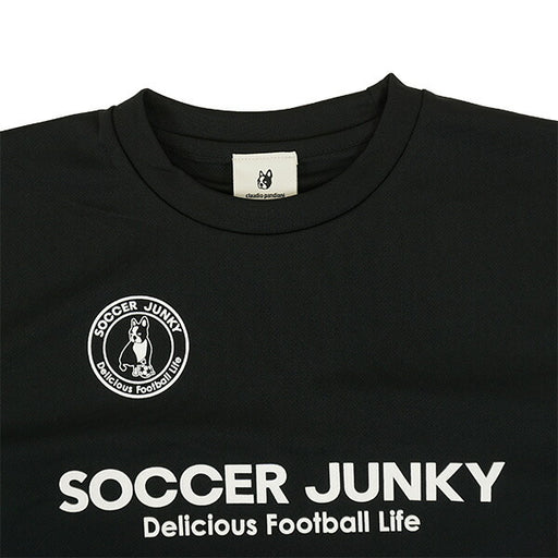 【ショップ限定エントリーでさらに+9倍】【ネコポス送料無料】サッカージャンキーSoccerJunkyプラTEESTロゴSJ25A30サッカーフットサルプラクティスシャツ半袖練習着メンズ