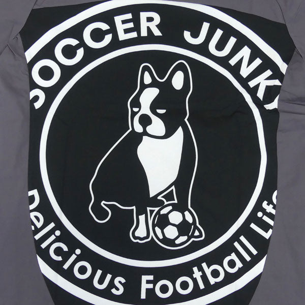 サッカージャンキーsoccerjunkyパンジェルマンハーフZIPストレッチトレーニングトップSJ26A01サッカーフットサルピステトップメンズブラック