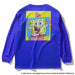 【ショップ限定エントリーでさらに+9倍】SPALDINGスポルディングジュニアロングTシャツ長袖ロングスリーブTシャツスポンジボブビッグフェイスSJT24169S