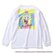 【ショップ限定エントリーでさらに+9倍】SPALDINGスポルディングジュニアロングTシャツ長袖ロングスリーブTシャツスポンジボブビッグフェイスSJT24169S