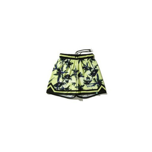 【ショップ限定エントリーでさらに+9倍】スポルディングSPALDINGバスケットボールパンツパームツリー総柄パンツSMP25007