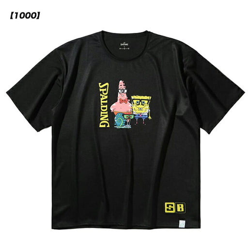 スポルディングSPALDINGバスケットボールTシャツスポンジ・ボブドレスアップSMT25146S