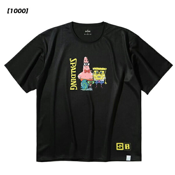 【ショップ限定エントリーでさらに+9倍】スポルディングSPALDINGバスケットボールTシャツスポンジ・ボブドレスアップSMT25146S