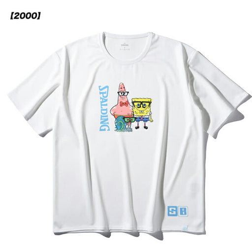 【ショップ限定エントリーでさらに+9倍】スポルディングSPALDINGバスケットボールTシャツスポンジ・ボブドレスアップSMT25146S
