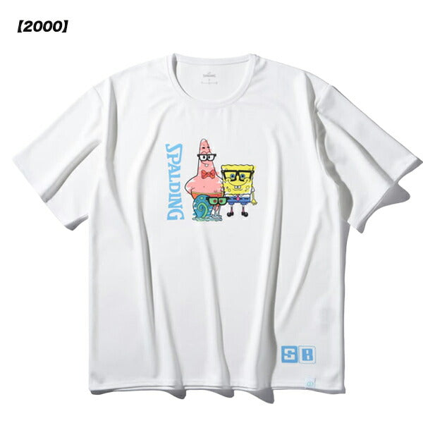 【ショップ限定エントリーでさらに+9倍】スポルディングSPALDINGバスケットボールTシャツスポンジ・ボブドレスアップSMT25146S