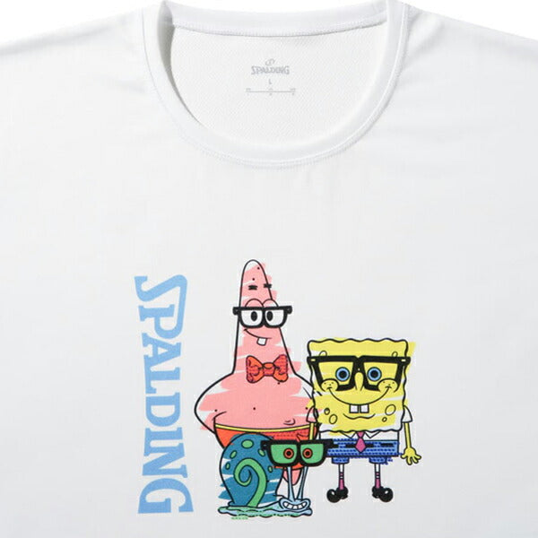スポルディングSPALDINGバスケットボールTシャツスポンジ・ボブドレスアップSMT25146S