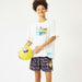 【ショップ限定エントリーでさらに+9倍】スポルディングSPALDINGバスケットボールTシャツスポンジ・ボブドレスアップSMT25146S
